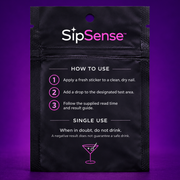 Sipsense drink testing safety kit